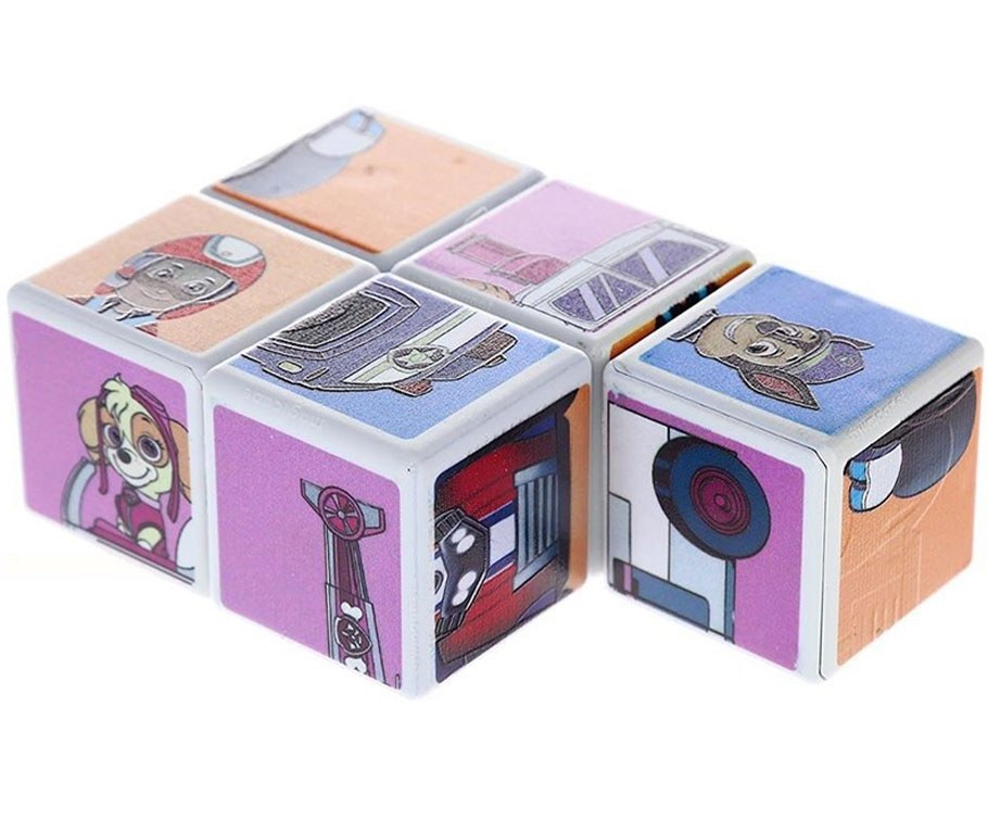 پازل مکعبی 6 وجهی مگنتی مدل طرح سگ های نگهبان